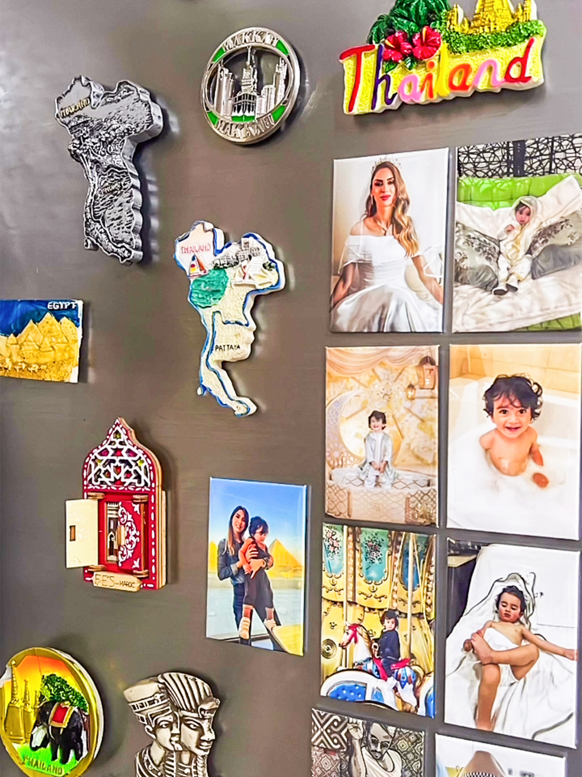 مغناطيس على الثلاجة